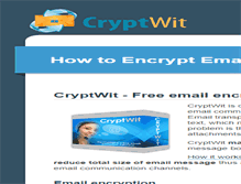 Tablet Screenshot of cryptwit.com